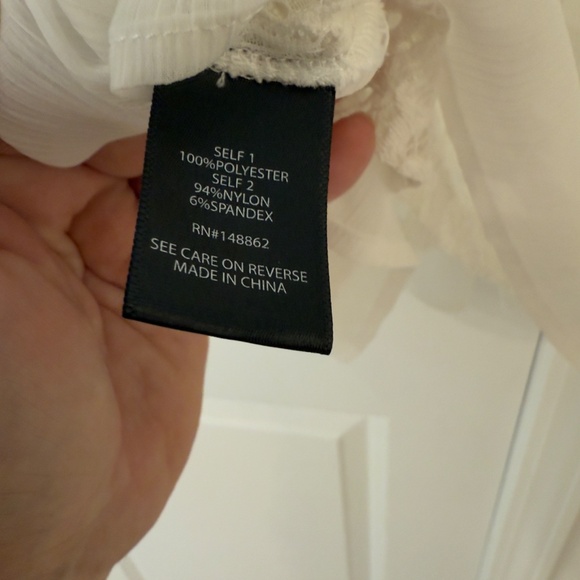 Airy Lace Blouse, Large, Torrid - Picture 8 of 10